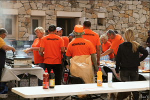 orange tee-shirt-flock